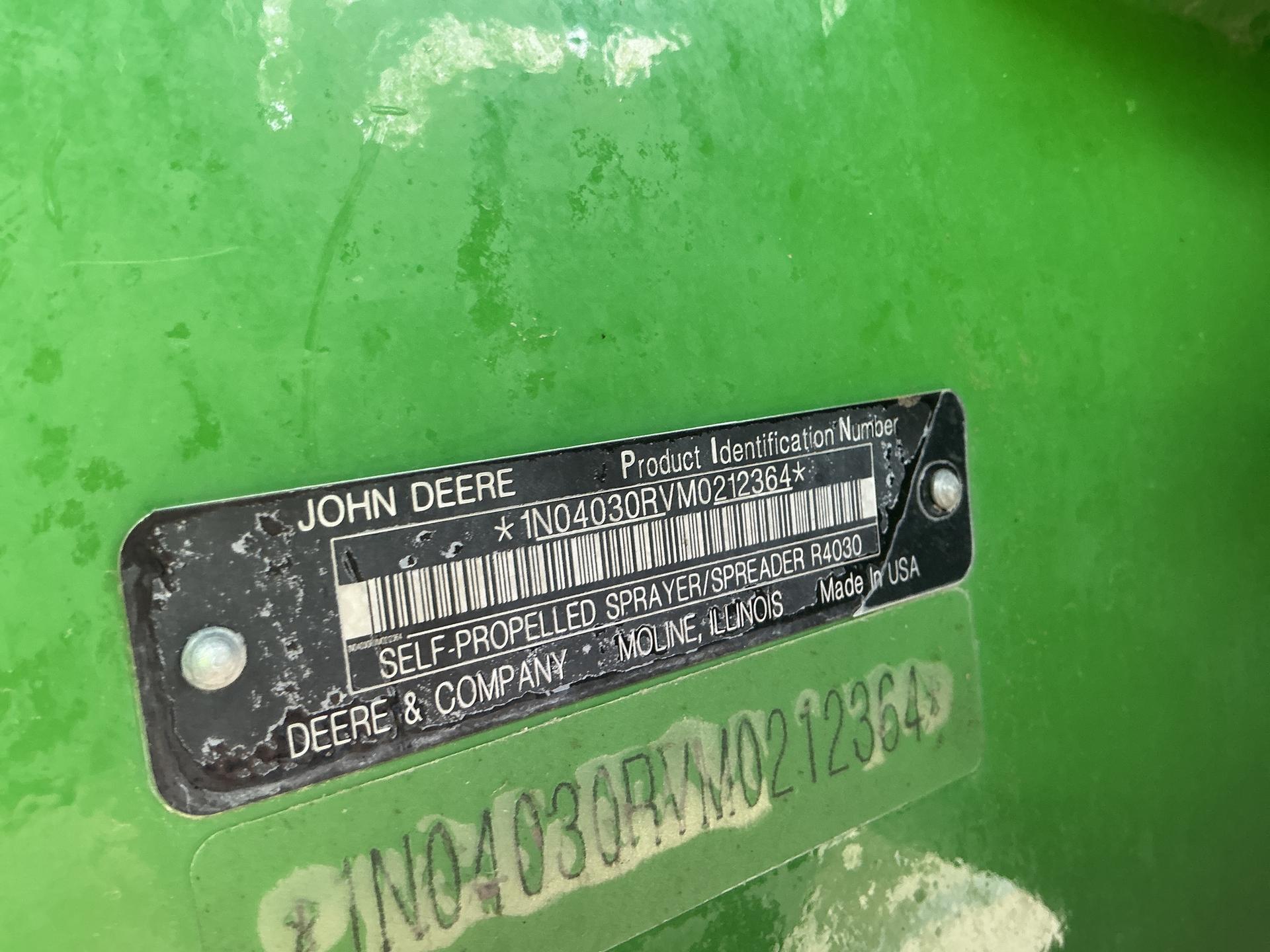 2021 John Deere R4030 Image
