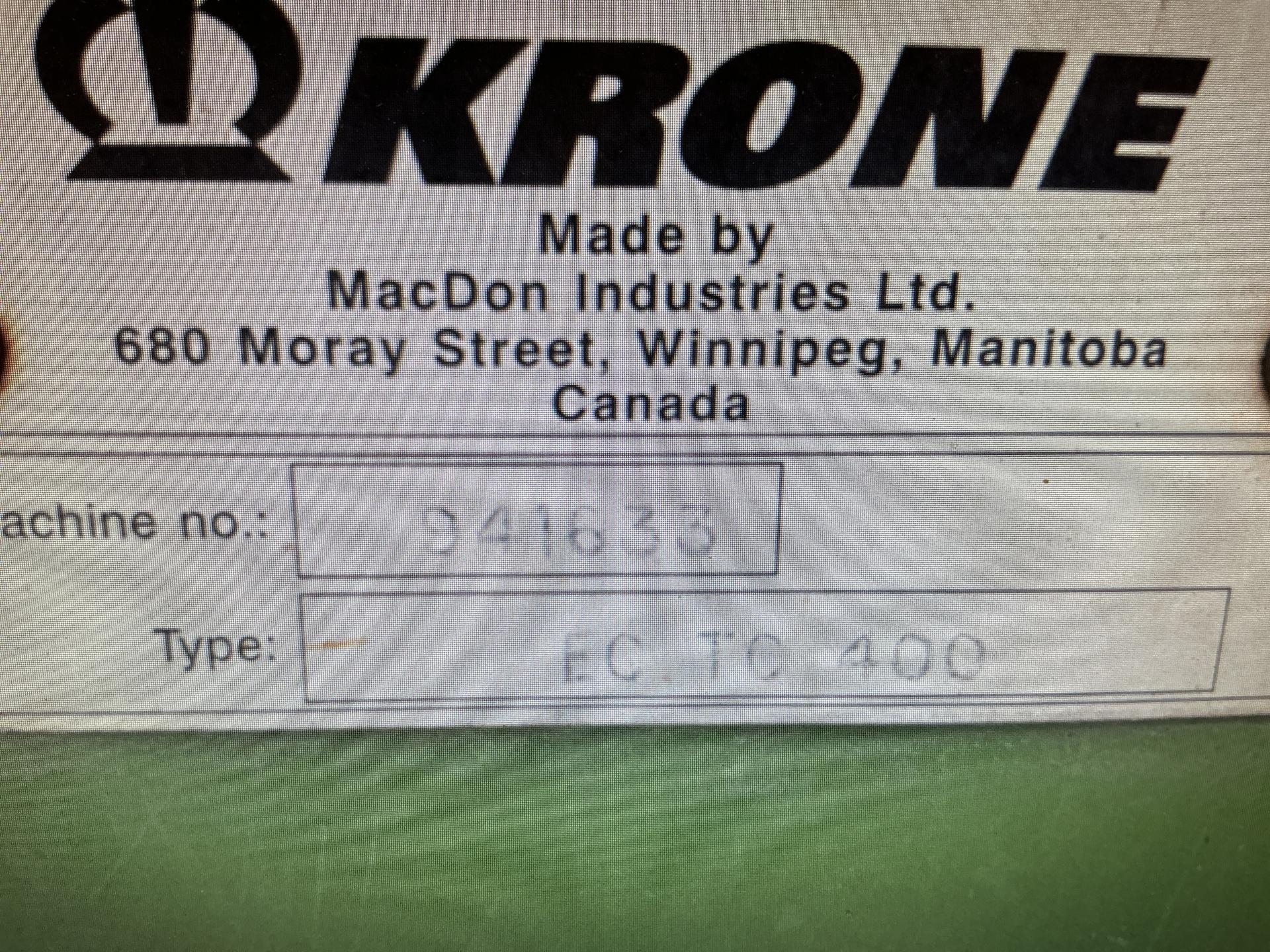 2015 Krone ECTC400 Image