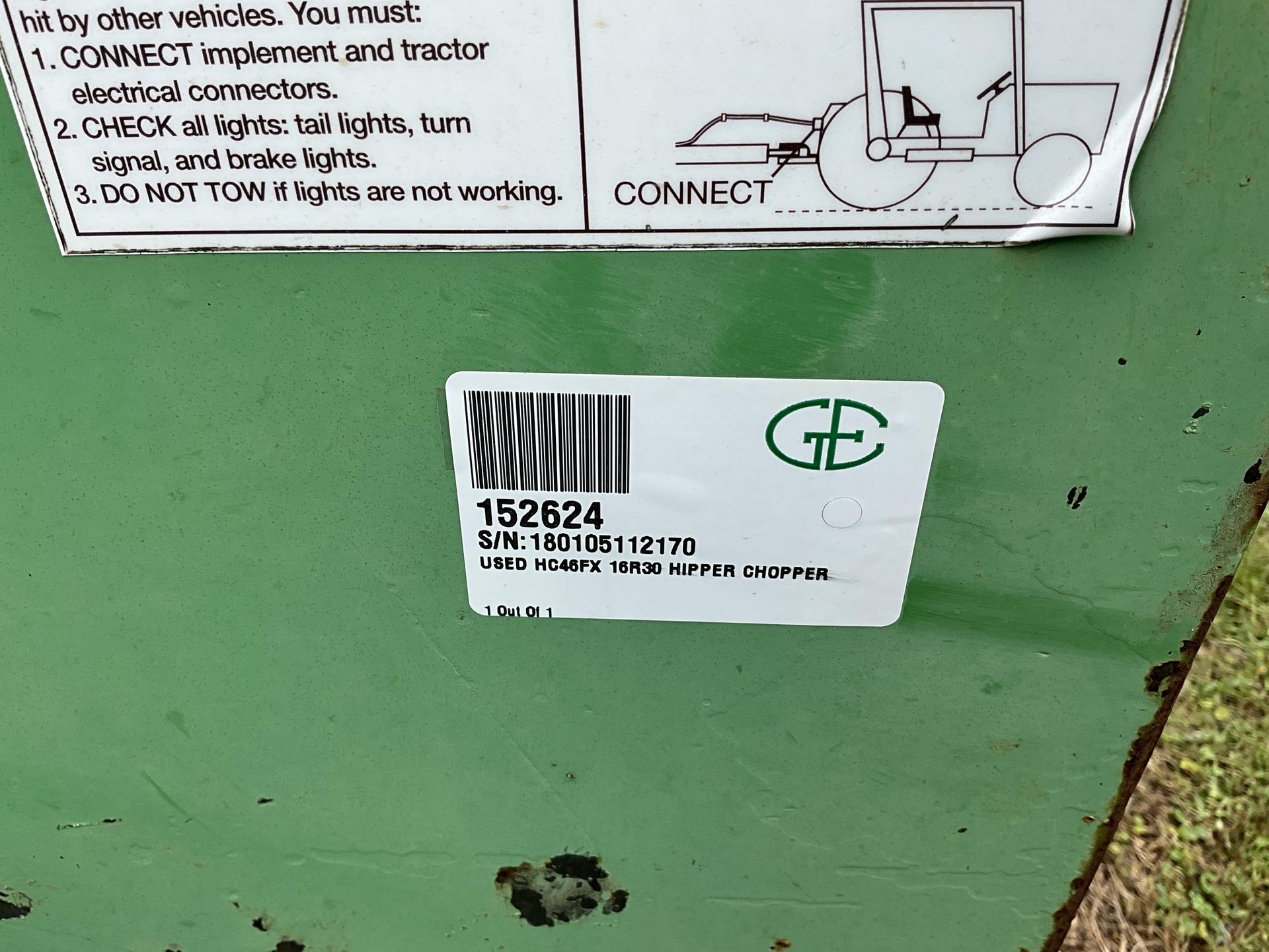 2018 Bigham Brothers HC46FX 18row30 Hipper Chopper Image