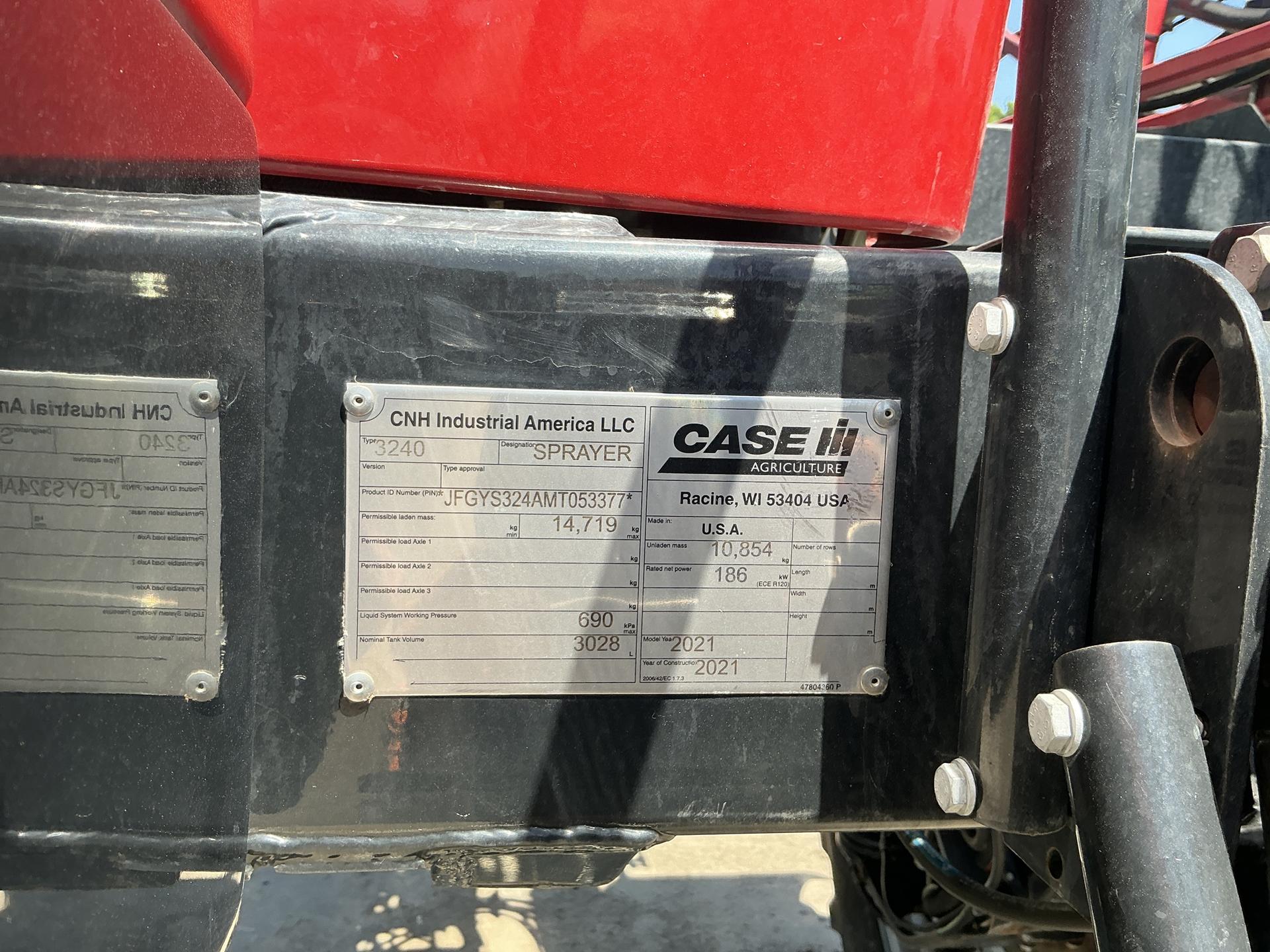 2021 Case IH PATRIOT 3240 Image