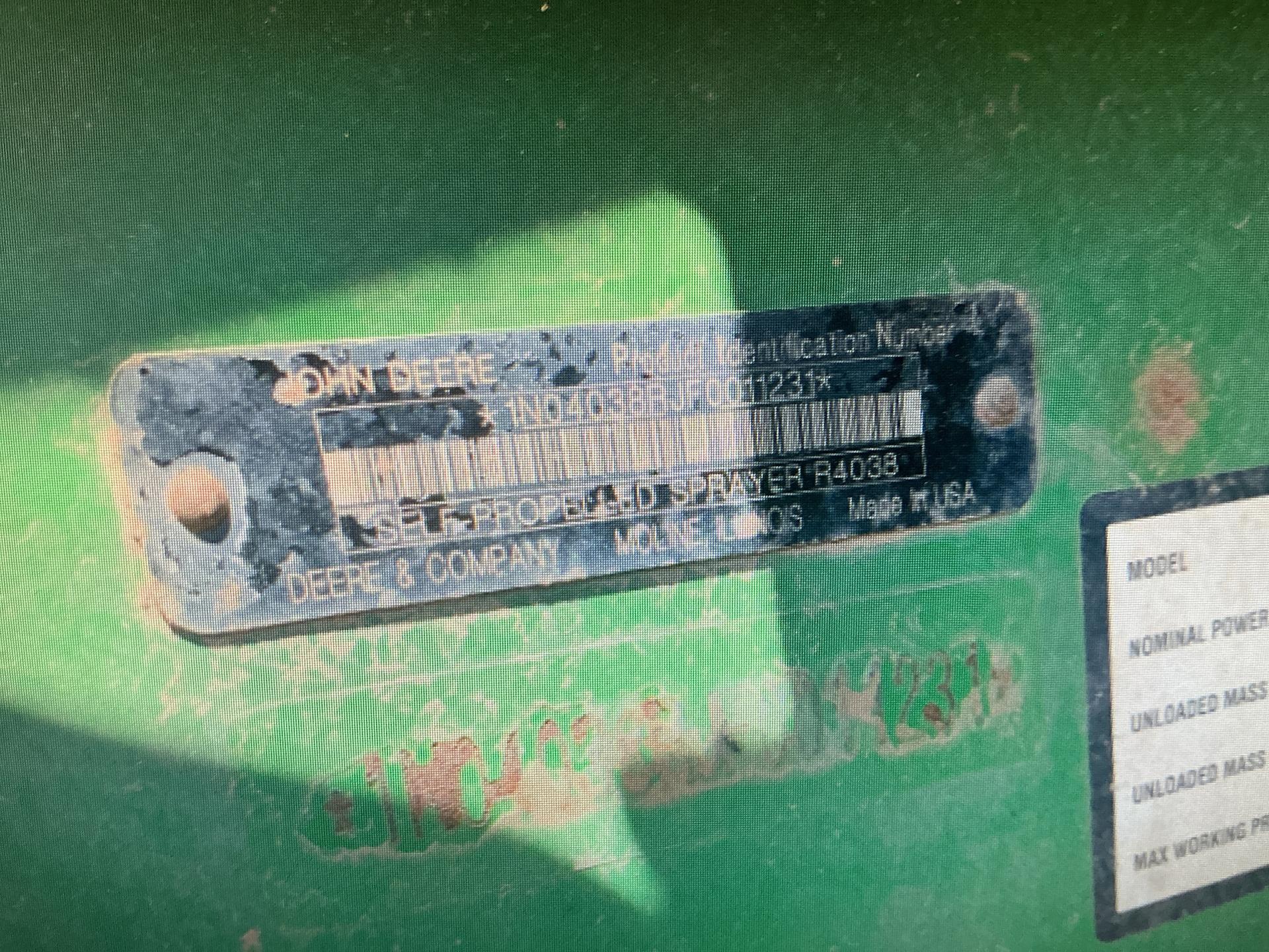 2016 John Deere R4038 Image