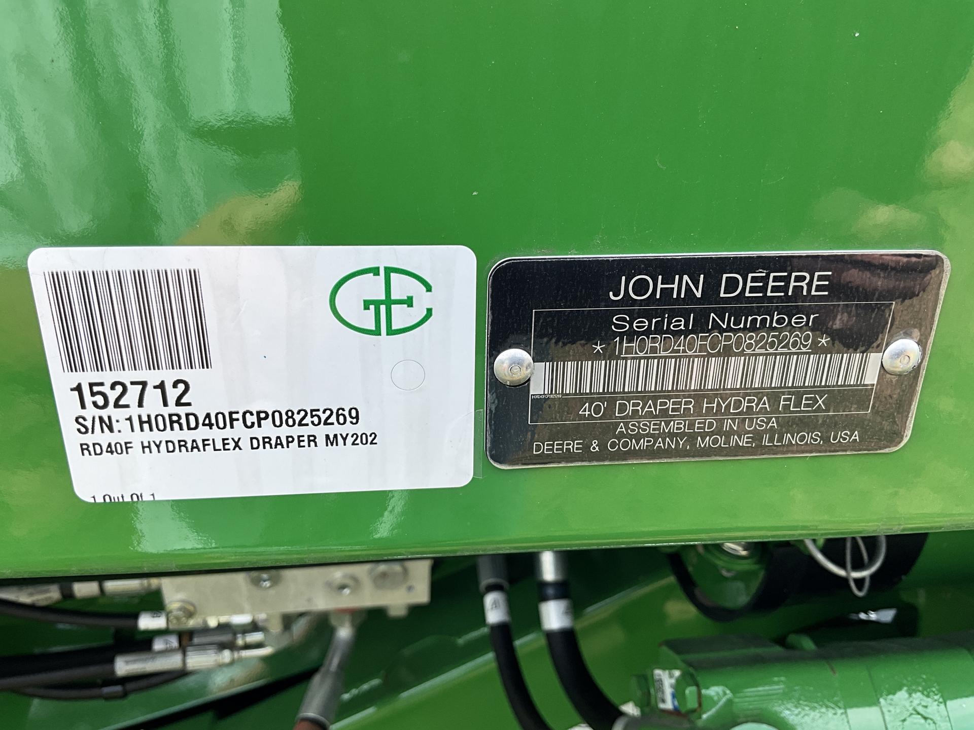 2023 John Deere RD40F Image