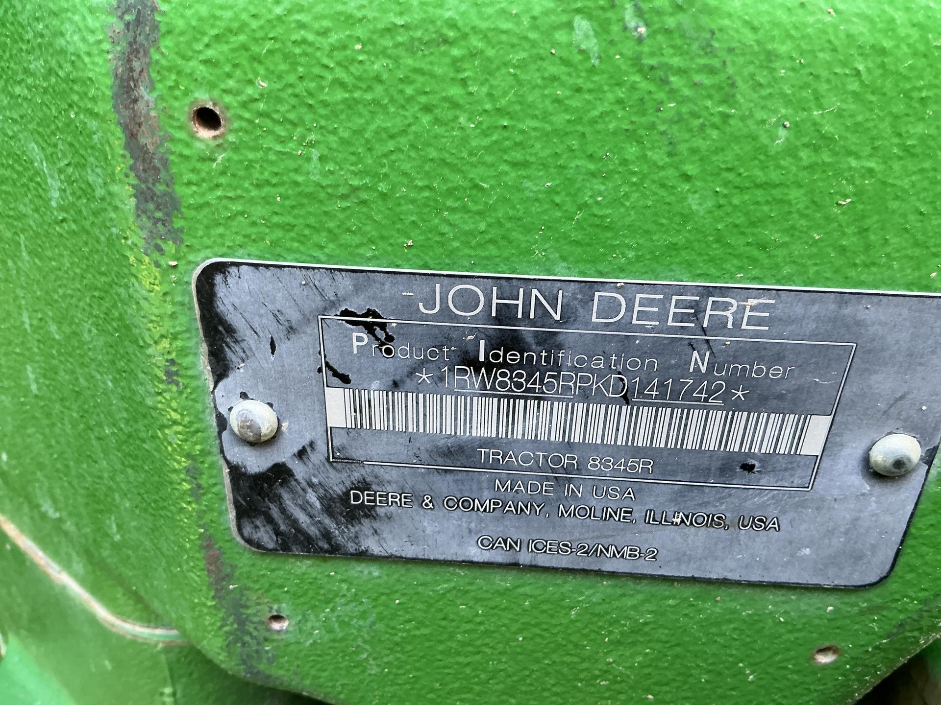 2019 John Deere 8345R Image