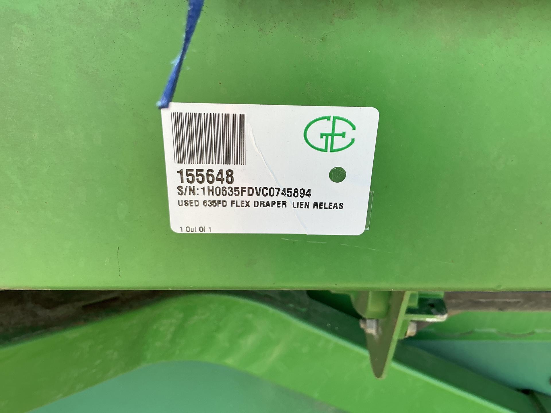 2012 John Deere 635FD Image