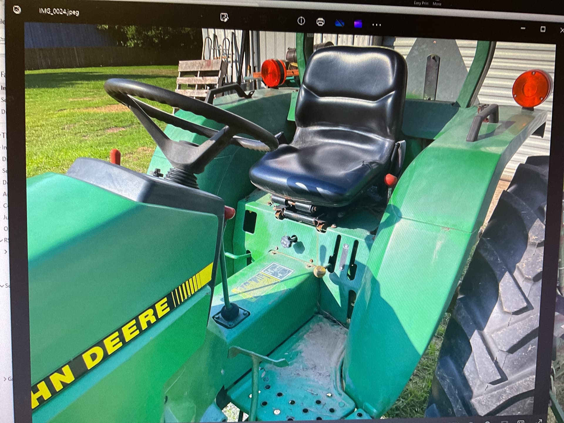 1998 John Deere 970 Goldman Equipment