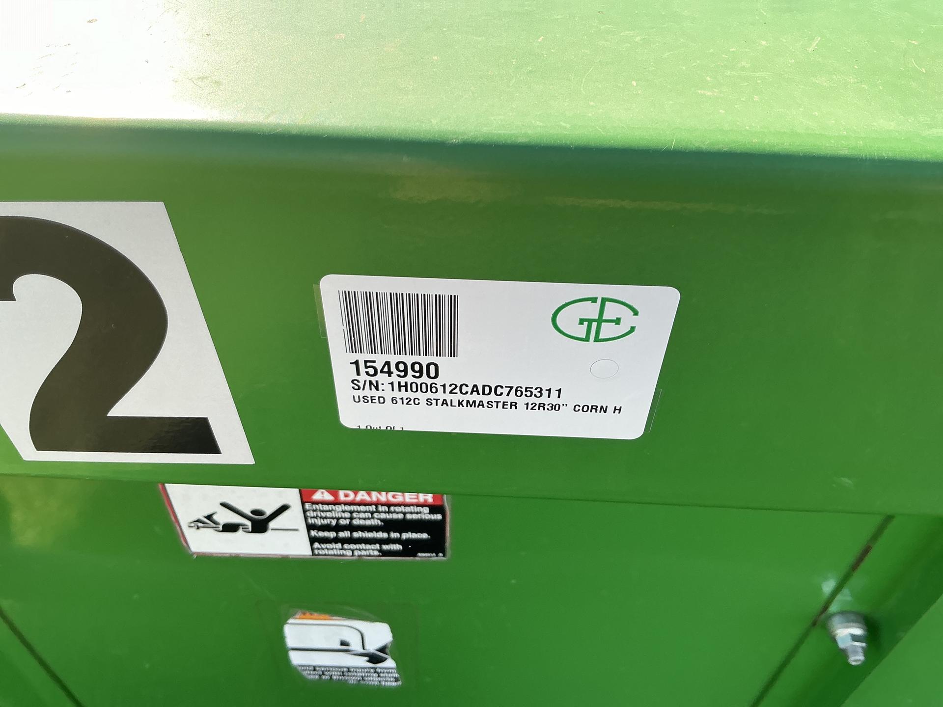 2014 John Deere 612C StalkMaster Image
