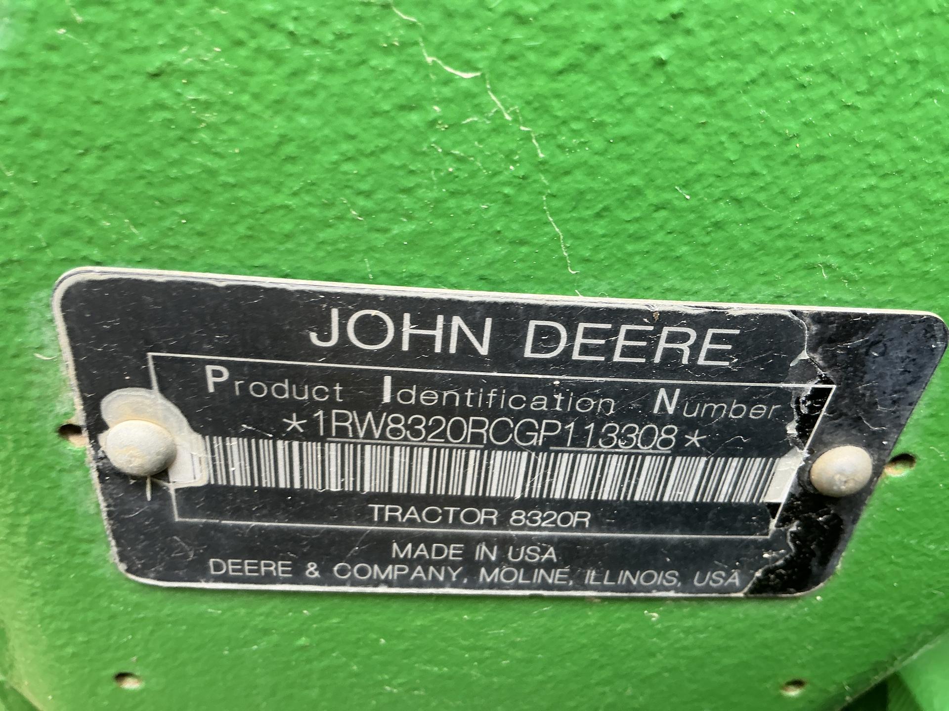 2016 John Deere 8320R Image