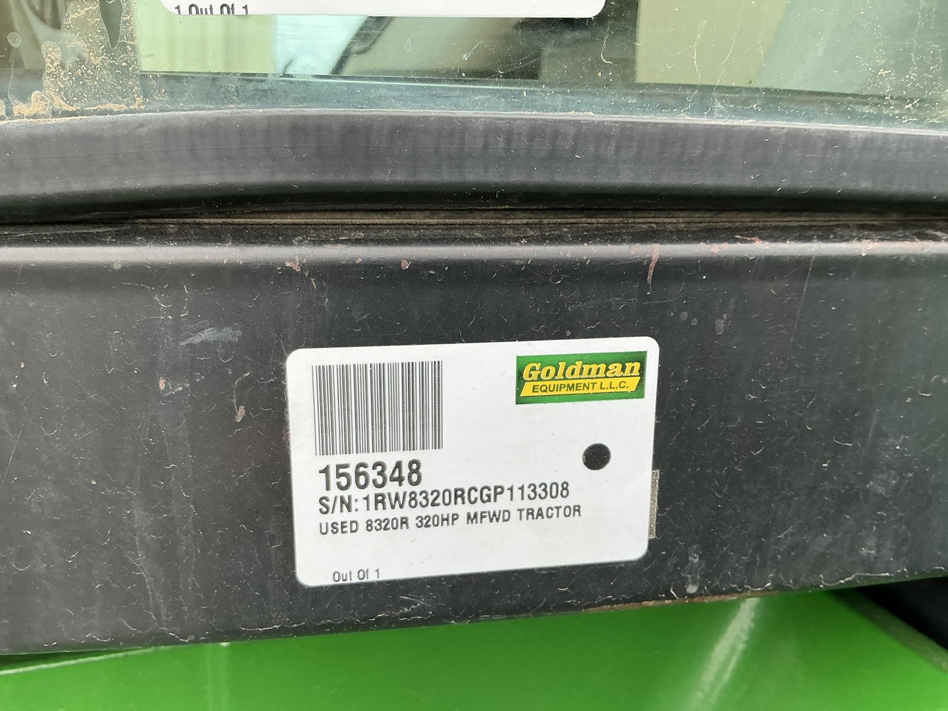 2016 John Deere 8320R Image