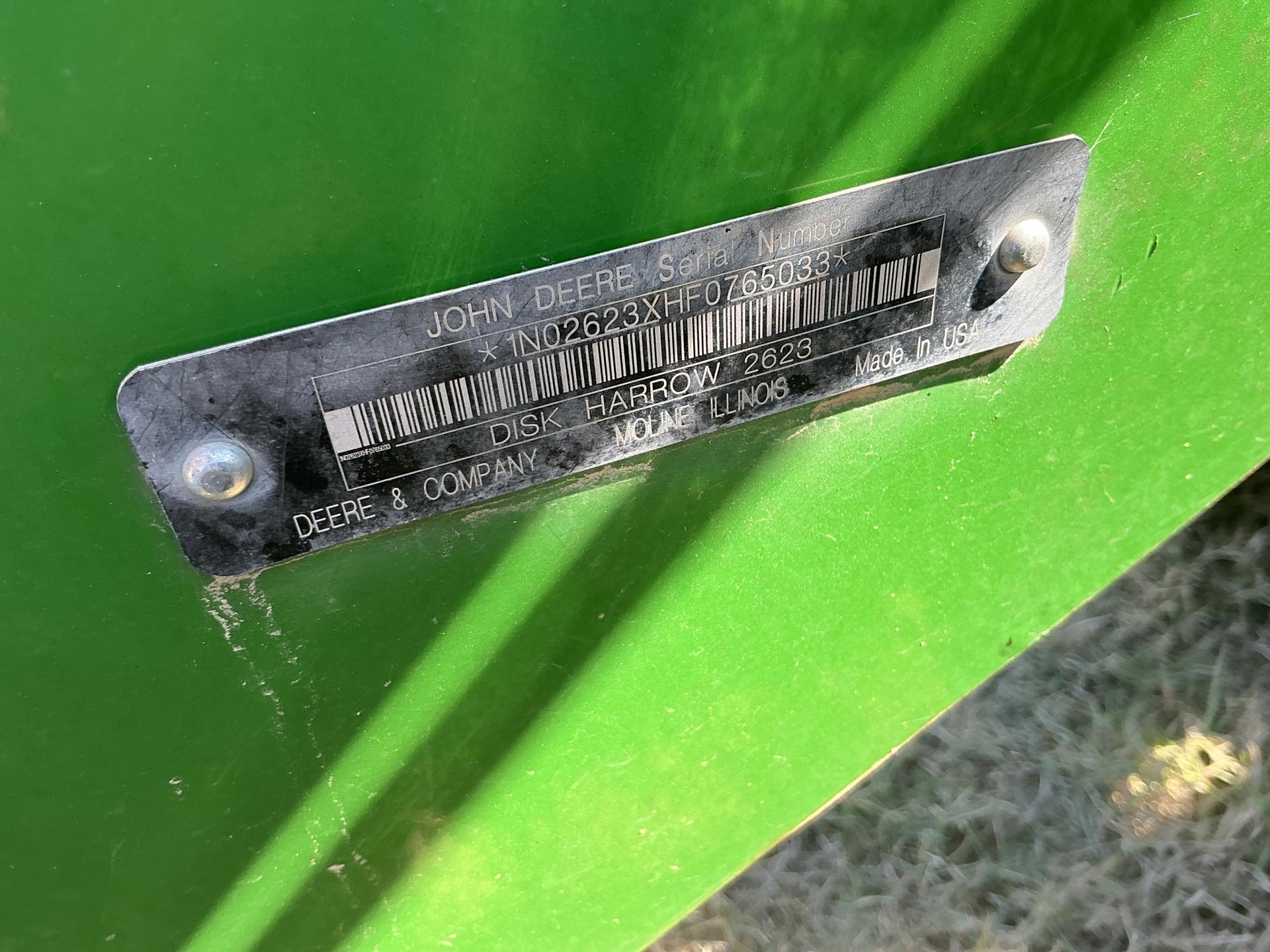 2016 John Deere 2623 Image