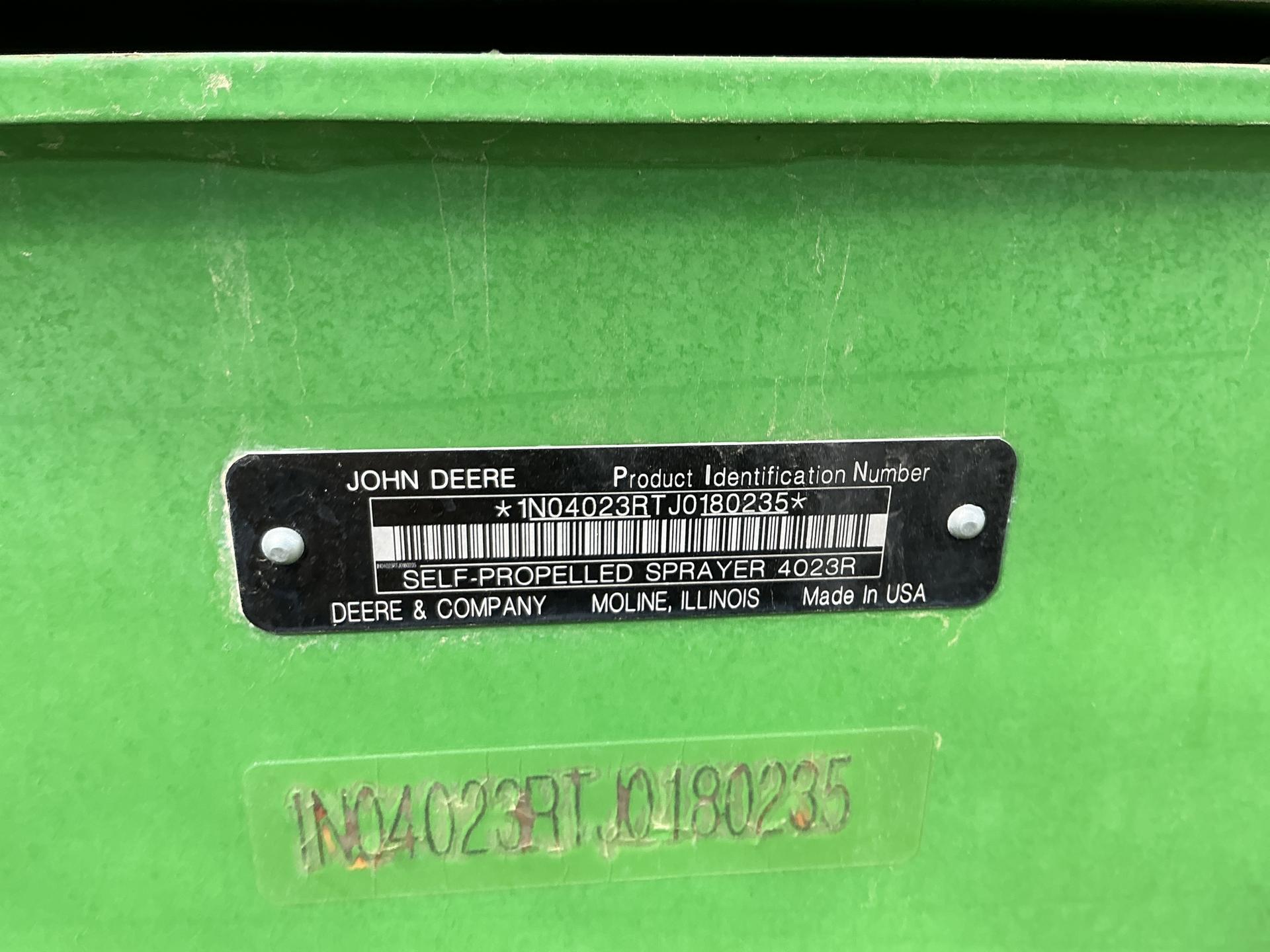 2018 John Deere R4023 Image