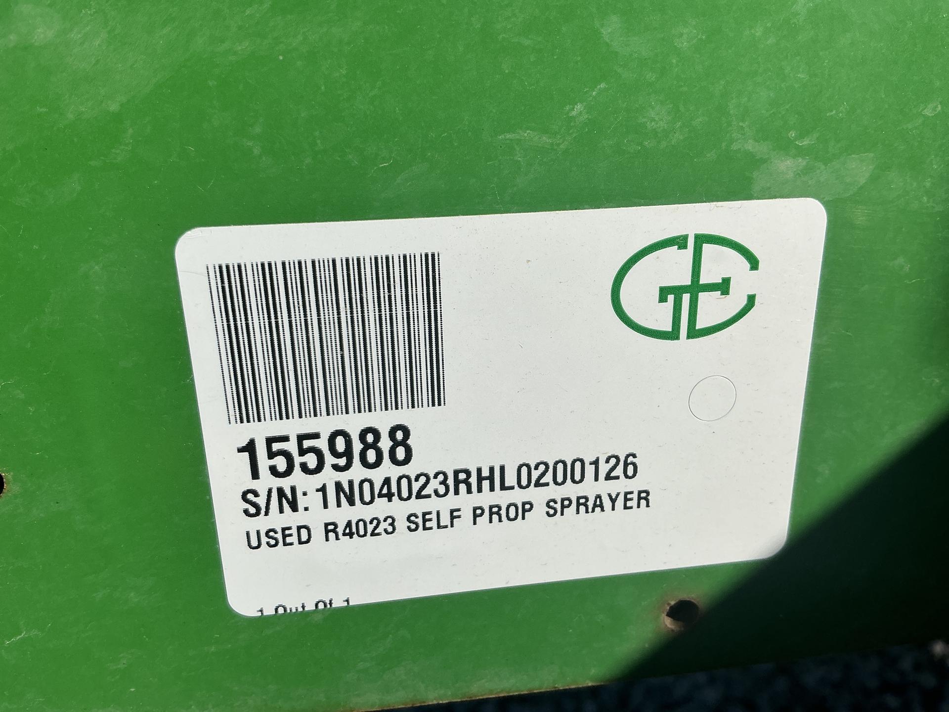 2018 John Deere R4023 Image