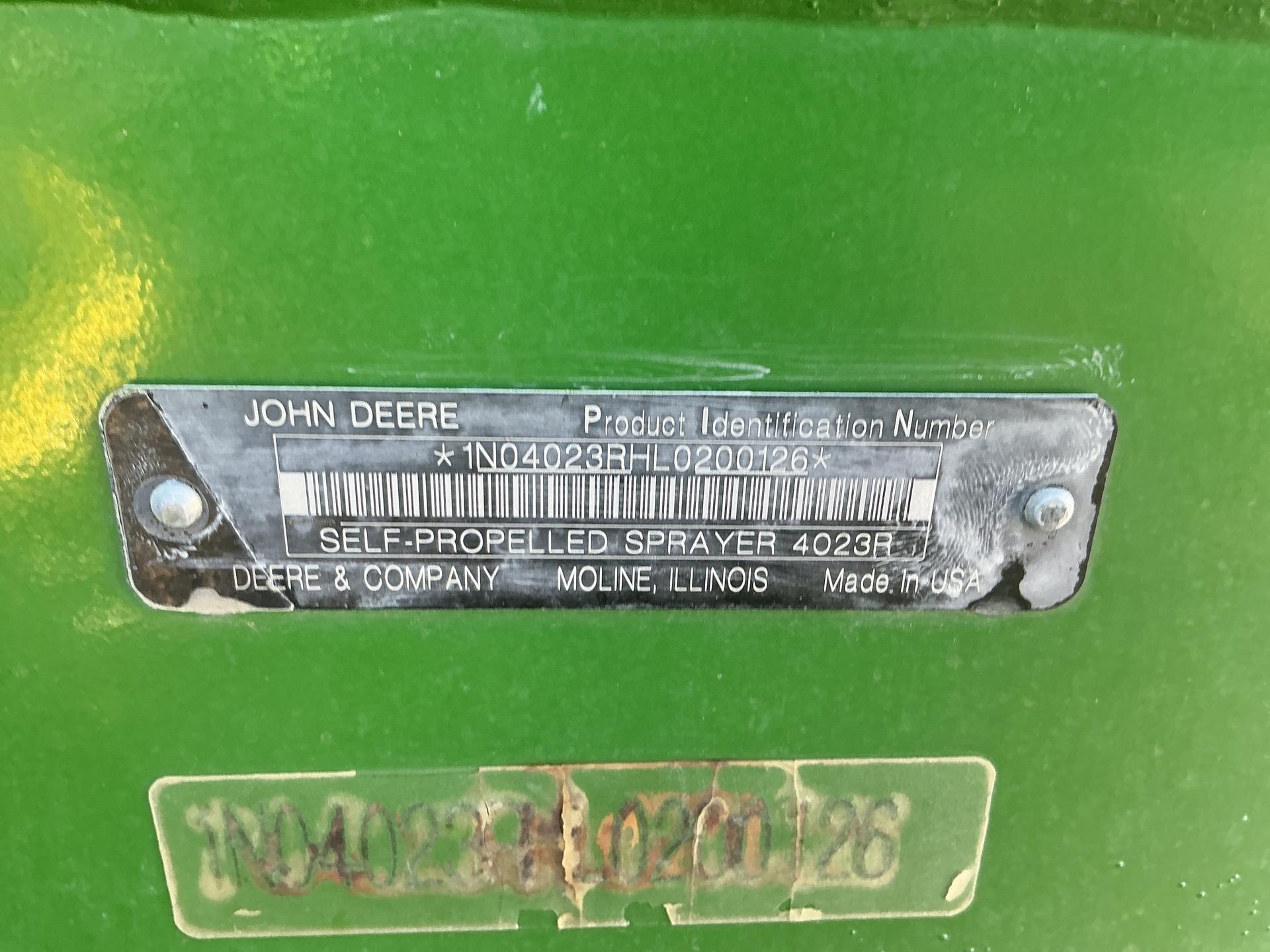 2018 John Deere R4023 Image