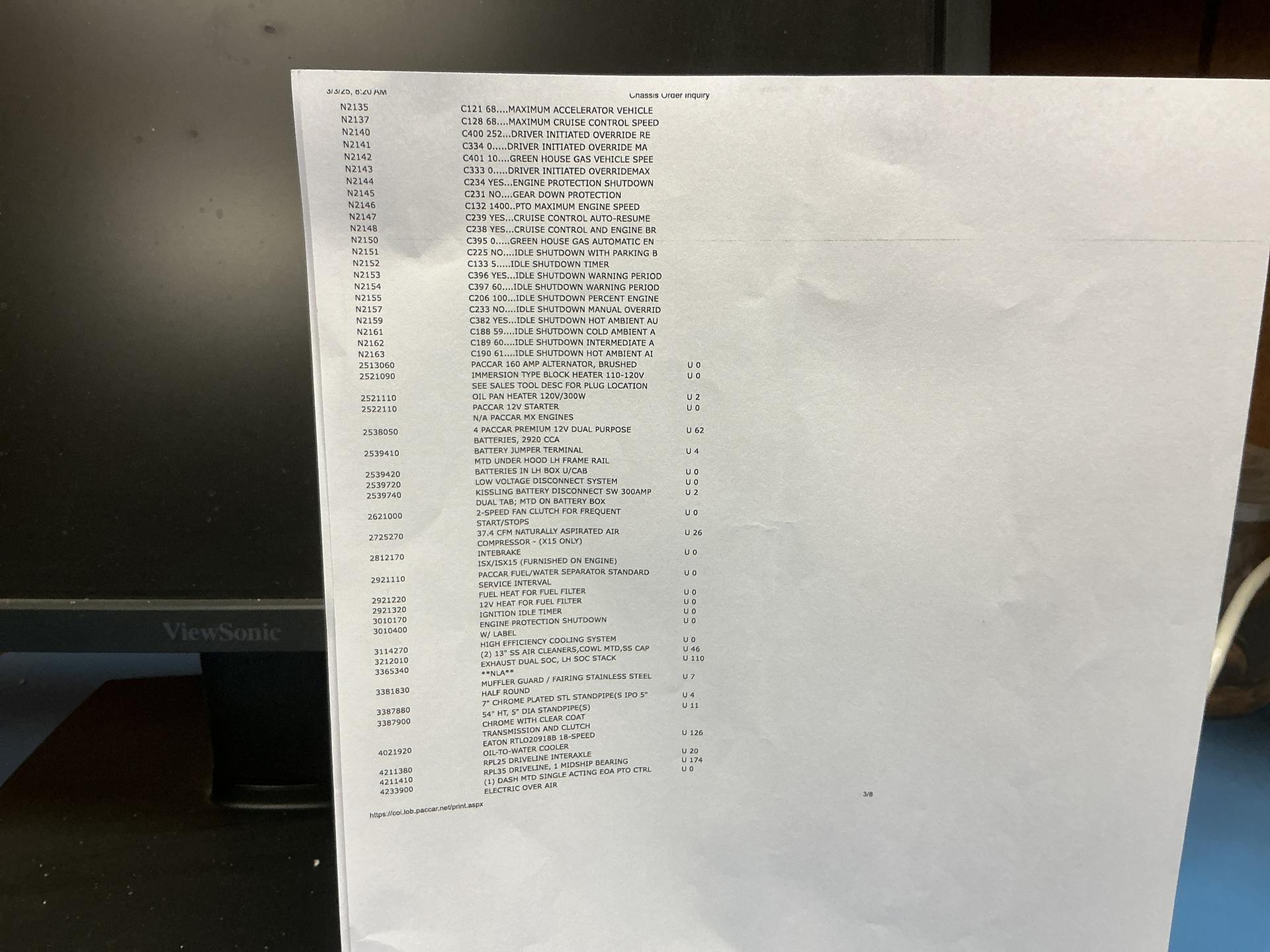 2023 Peterbilt 389 conventional Image