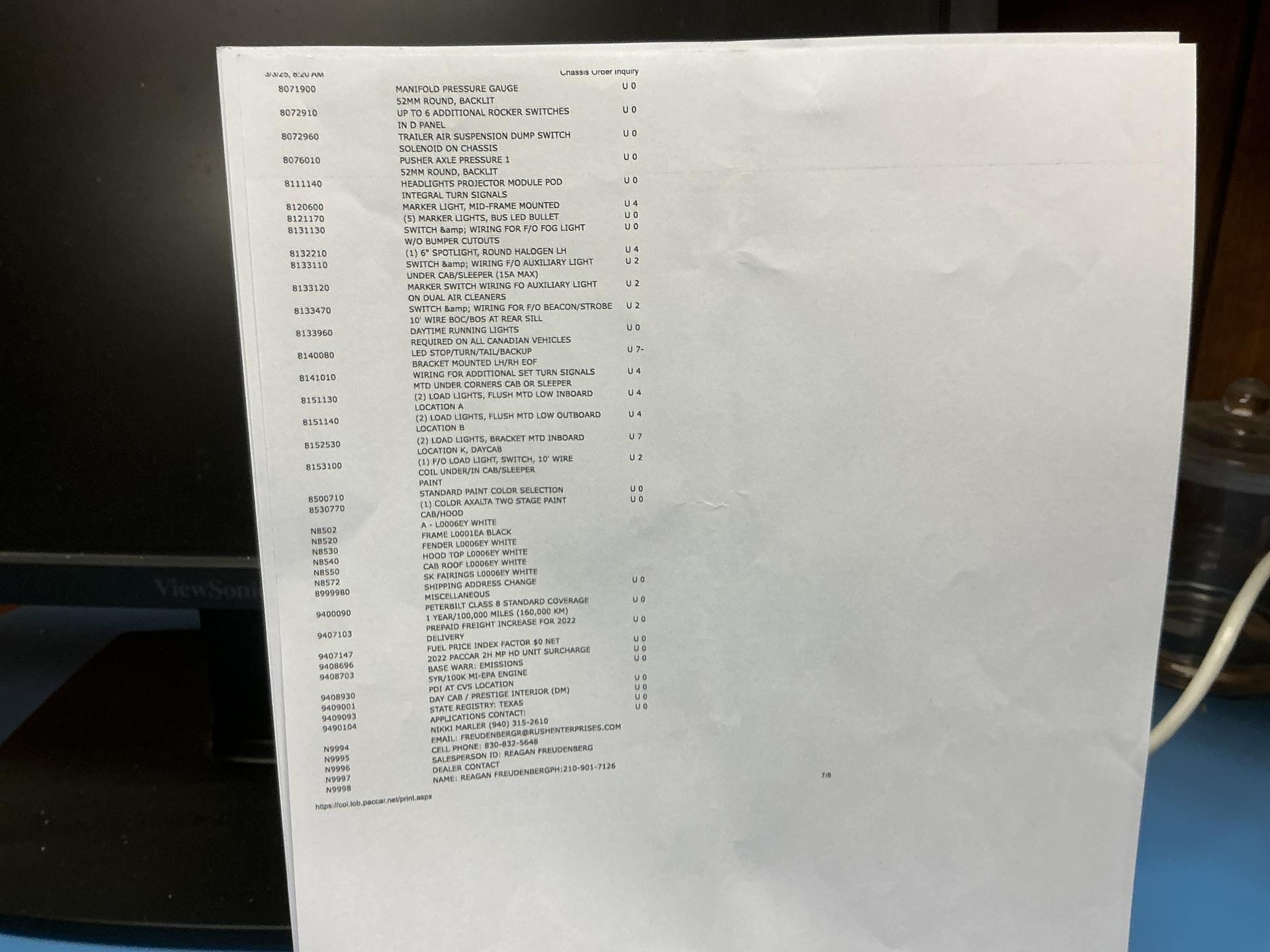 2023 Peterbilt 389 conventional Image