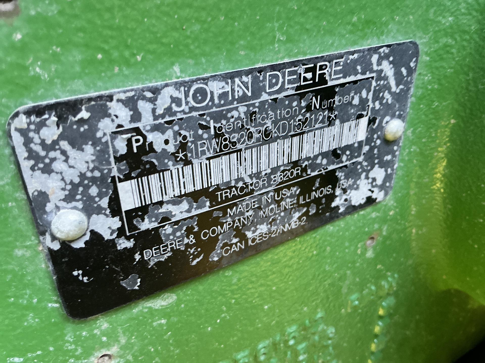 2019 John Deere 8320R Image