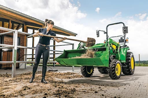 do it all john deere compact tractor with loader