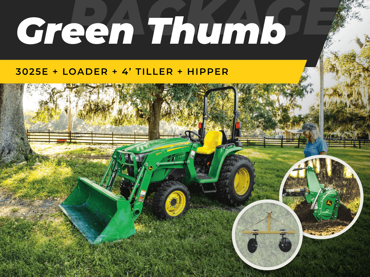 Green Thumb tractor package